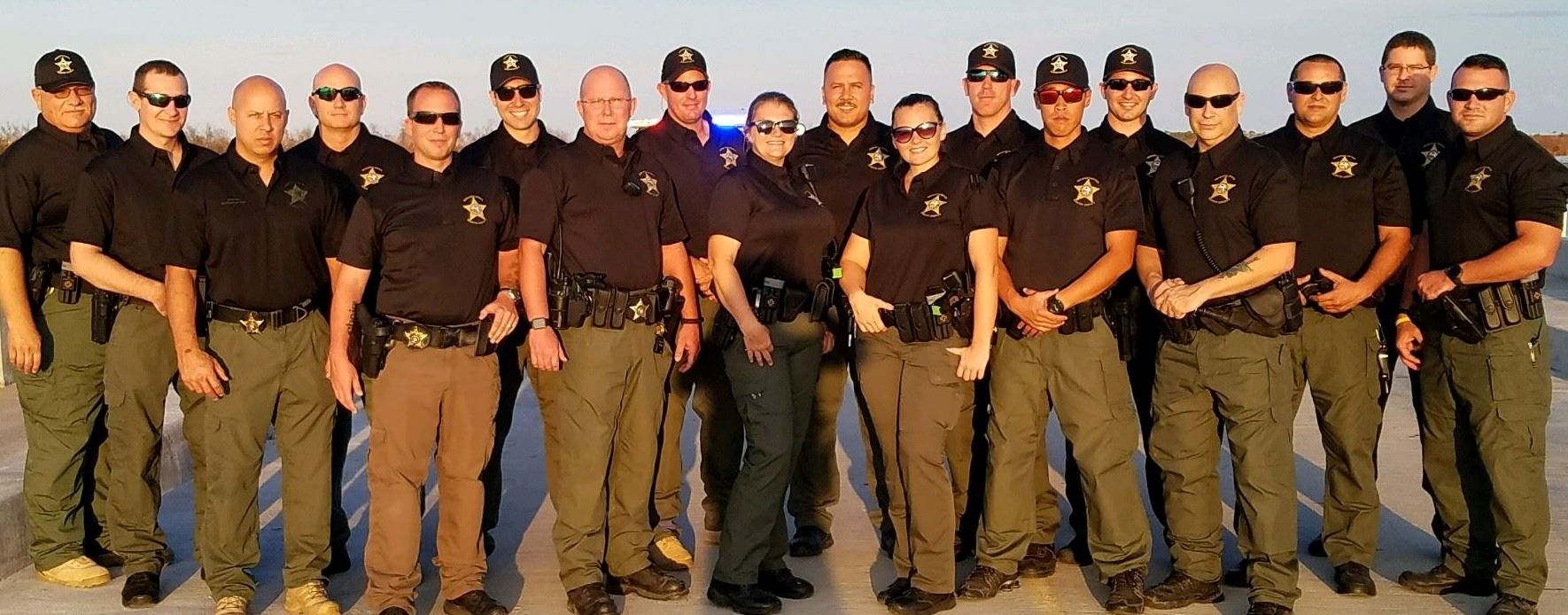 MCSO's Rapid Response Team in the Florida Keys after storm damage